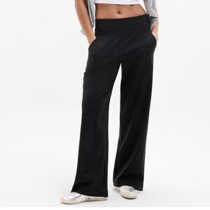 Athleta Black Wide Leg Women's Pants
